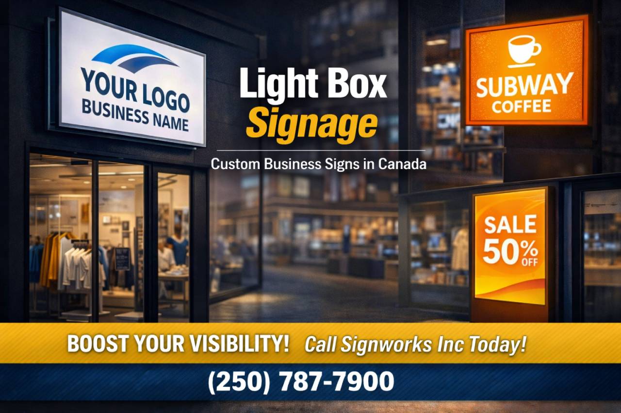 The Benefits of Using Light Box Signage for Your Business