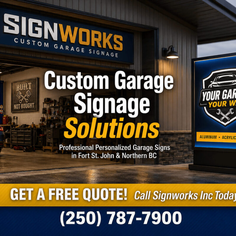 Personalized Garage Signs
