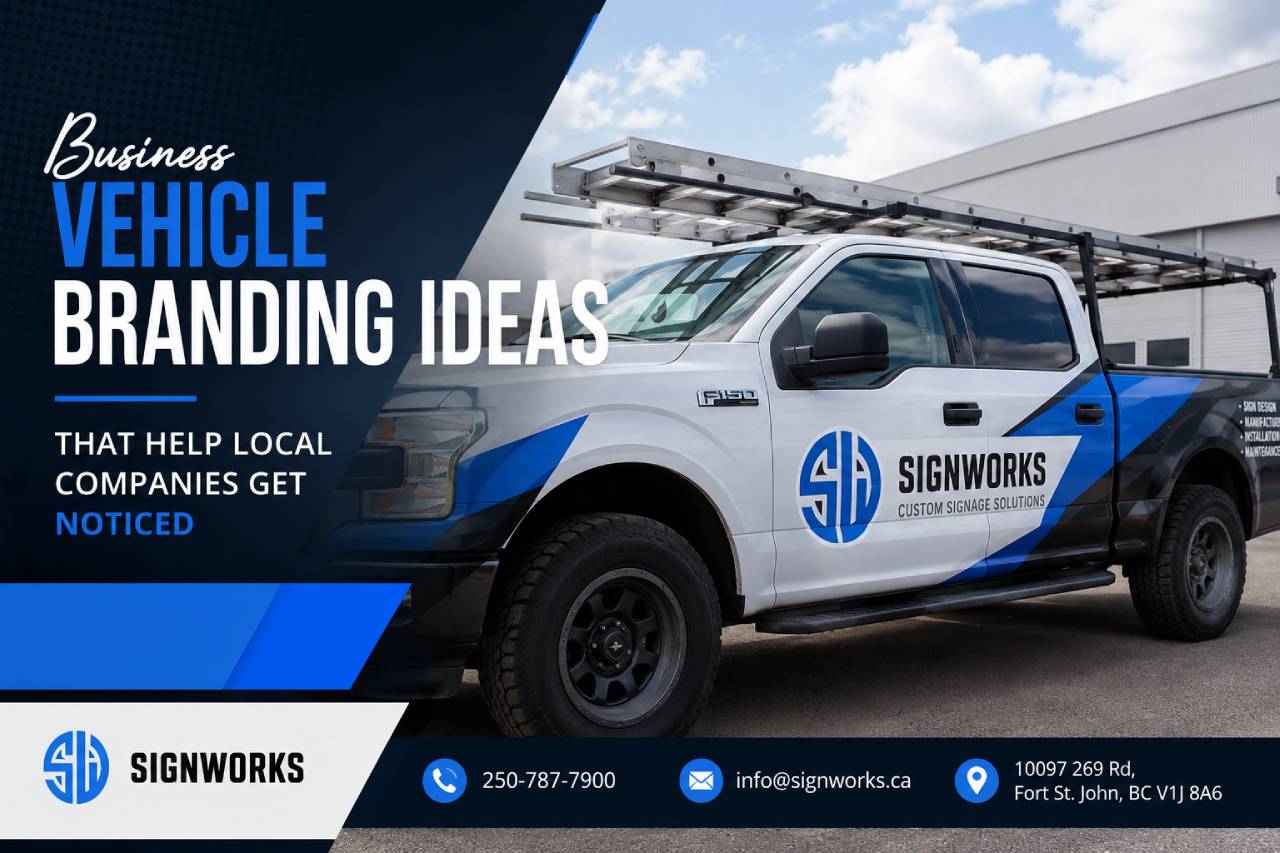 Business Vehicle Branding Ideas That Help Local Companies Get Noticed