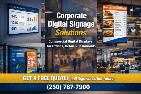 corporate digital signage solutions