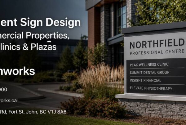 monument sign design