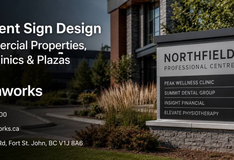 monument sign design