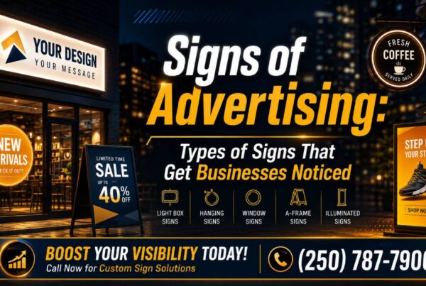 signs of advertising