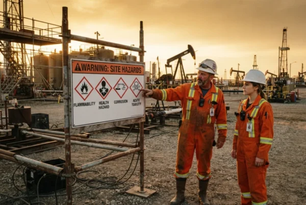 WHMIS Signs for Oilfield