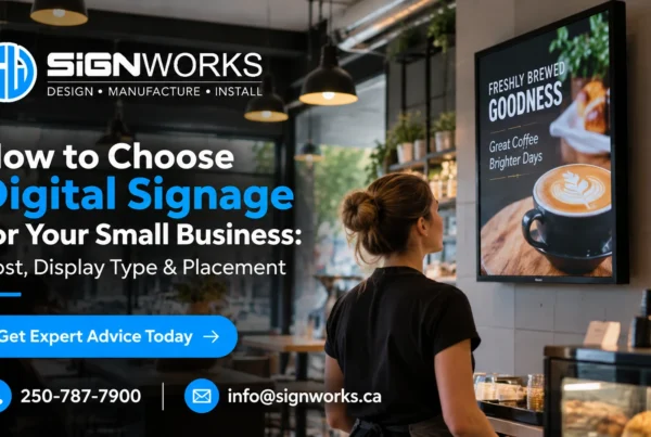 Digital Signage for Small Business