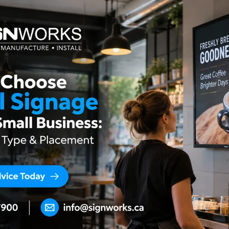 Digital Signage for Small Business